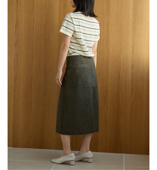 IENA LA BOUCLE「IENA LA BOUCLE GOATLEATHER スカート」|スカート|