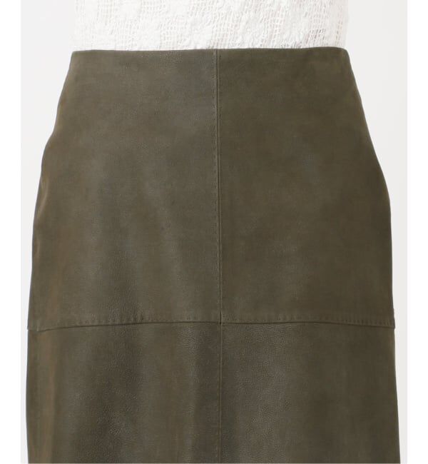 IENA LA BOUCLE「IENA LA BOUCLE GOATLEATHER スカート」|スカート|