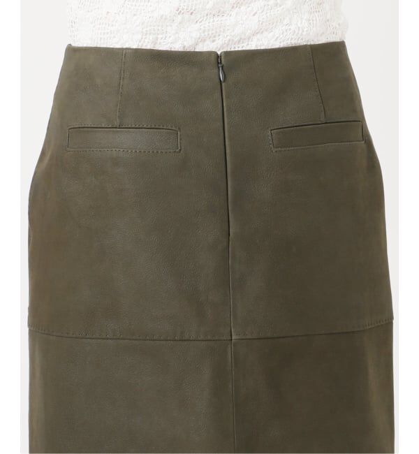 IENA LA BOUCLE「IENA LA BOUCLE GOATLEATHER スカート」|スカート|