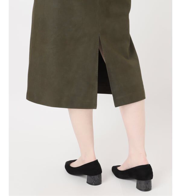 IENA LA BOUCLE「IENA LA BOUCLE GOATLEATHER スカート」|スカート|