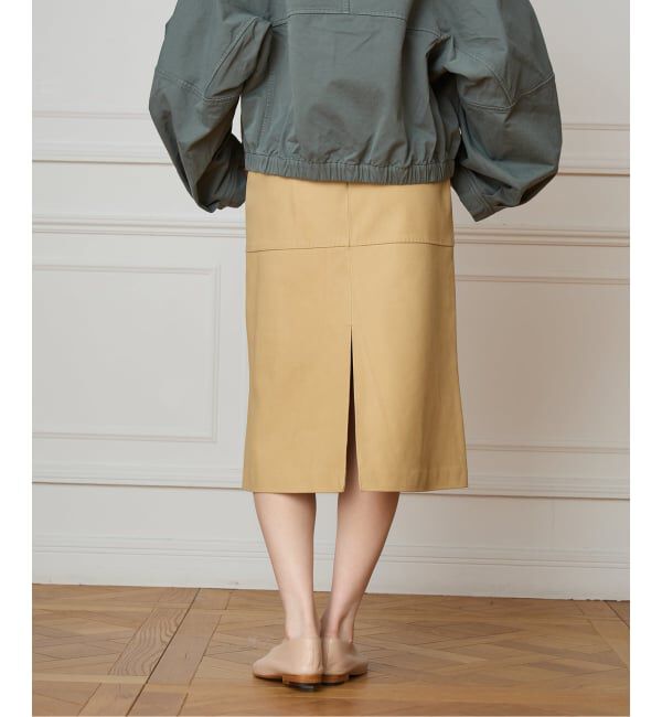 IENA LA BOUCLE「IENA LA BOUCLE GOATLEATHER スカート」|スカート|