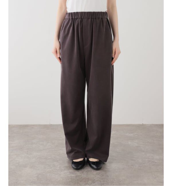 SLOBE IENA「キュプライージーパンツ」|その他|ブラウン