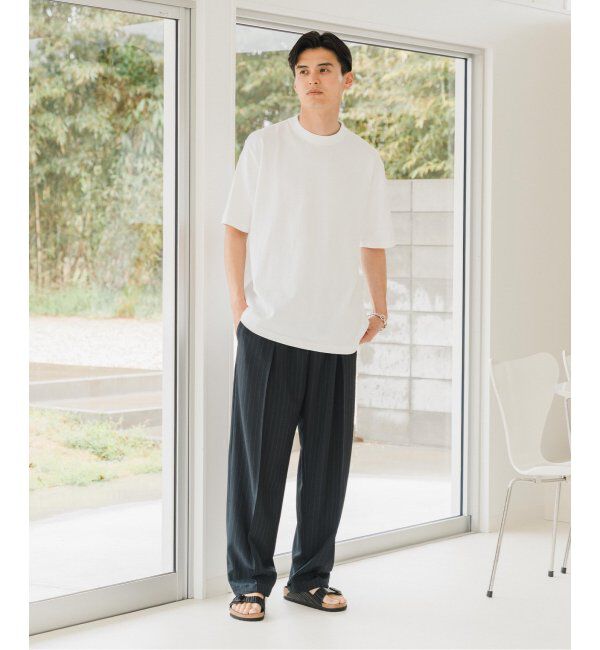 EDIFICE「LOOPWHEELER for LOWERCASE ツリテンジク ビッグTシャツ」|Tシャツ・カットソー|