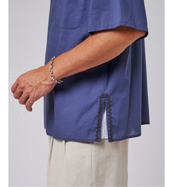 EDIFICE「E.コットン ローン オープン シャツ」|シャツ・ブラウス|