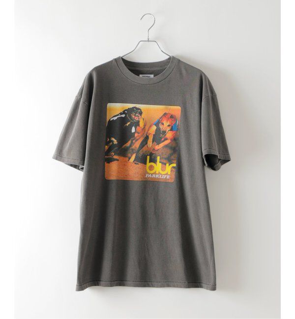 EDIFICE「INSONNIA PROJECTS(インソニア プロジェクト) for EDIFICE 別注 blur PL Tシャツ」|Tシャツ・カットソー|ブラック