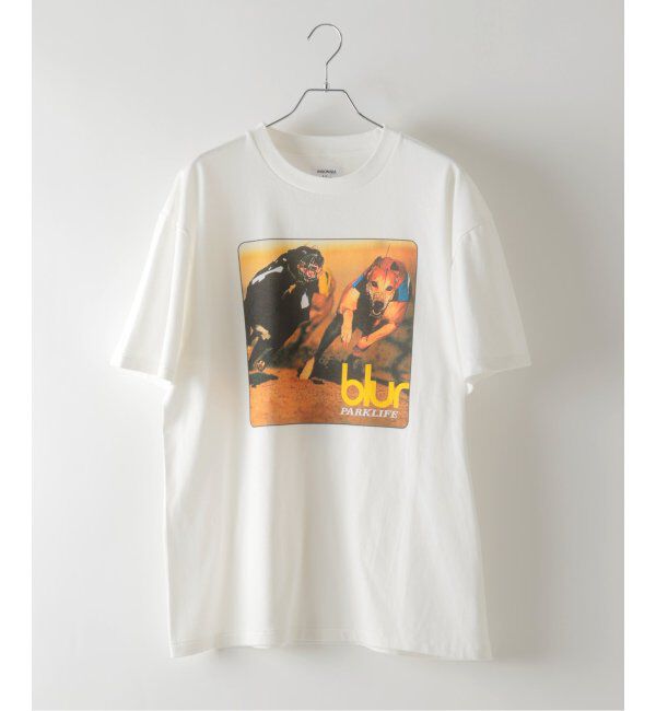 EDIFICE「INSONNIA PROJECTS(インソニア プロジェクト) for EDIFICE 別注 blur PL Tシャツ」|Tシャツ・カットソー|ホワイト