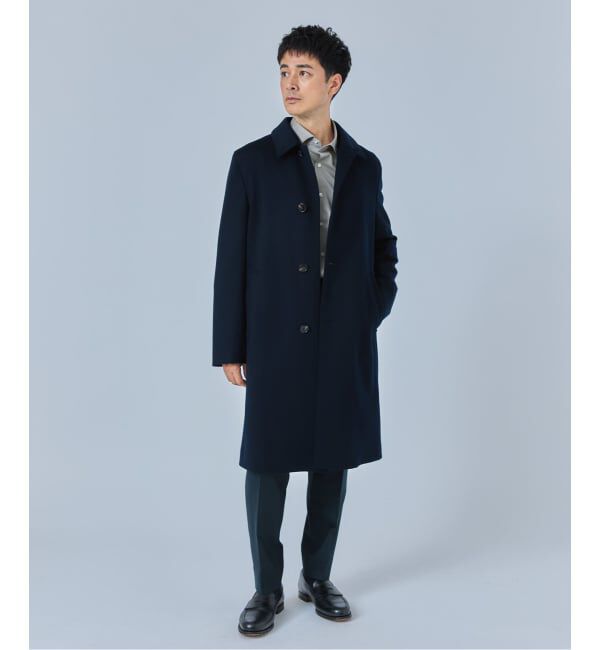 EDIFICE「MACKINTOSH(マッキントッシュ) 別注 DUNKELD/ダンケルド Loro Piana Fabric」|ステンカラーコート|