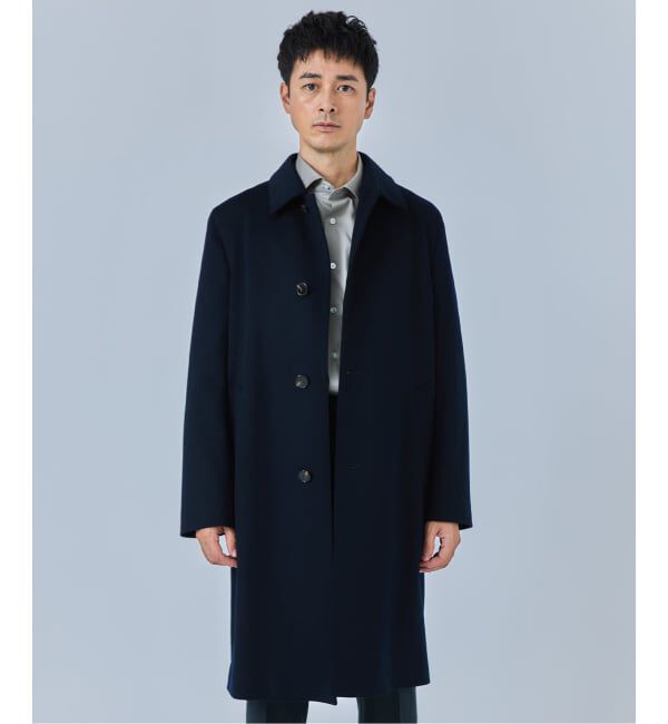 EDIFICE「MACKINTOSH(マッキントッシュ) 別注 DUNKELD/ダンケルド Loro Piana Fabric」|ステンカラーコート|