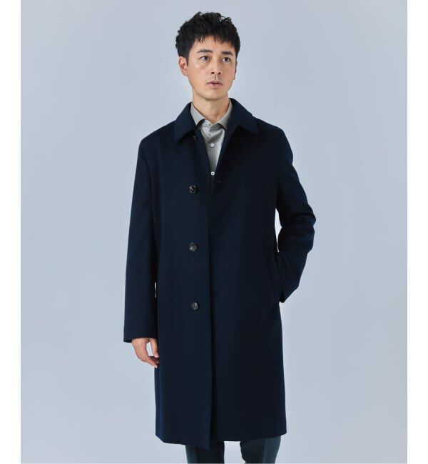 EDIFICE「MACKINTOSH(マッキントッシュ) 別注 DUNKELD/ダンケルド Loro Piana Fabric」|ステンカラーコート|
