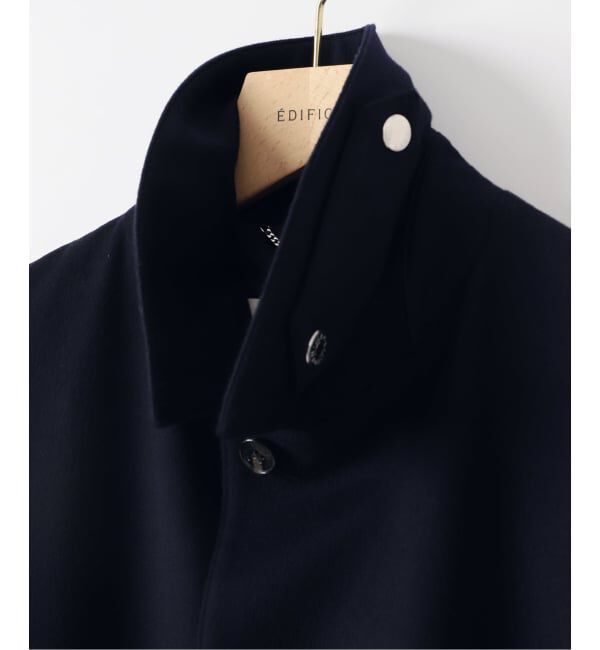 EDIFICE「MACKINTOSH(マッキントッシュ) 別注 DUNKELD/ダンケルド Loro Piana Fabric」|ステンカラーコート|