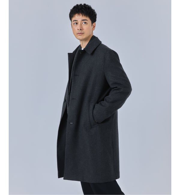 EDIFICE「MACKINTOSH(マッキントッシュ) 別注 DUNKELD/ダンケルド Loro Piana Fabric」|ステンカラーコート|