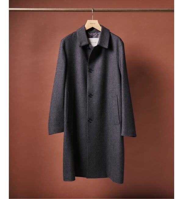 EDIFICE「MACKINTOSH(マッキントッシュ) 別注 DUNKELD/ダンケルド Loro Piana Fabric」|ステンカラーコート|