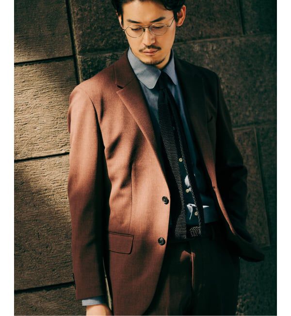 EDIFICE「ドライダブルクロス 2Bジャケット【セットアップ着用可能】」|テーラードジャケット|