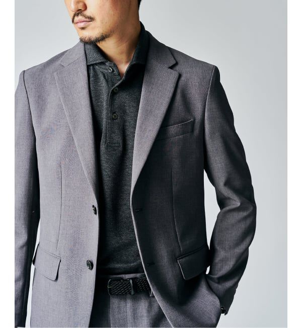 EDIFICE「ドライダブルクロス 2Bジャケット【セットアップ着用可能】」|テーラードジャケット|