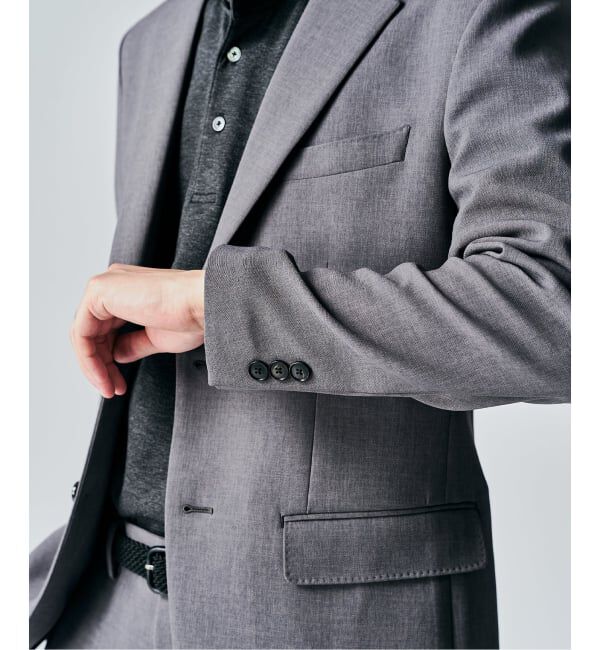 EDIFICE「ドライダブルクロス 2Bジャケット【セットアップ着用可能】」|テーラードジャケット|