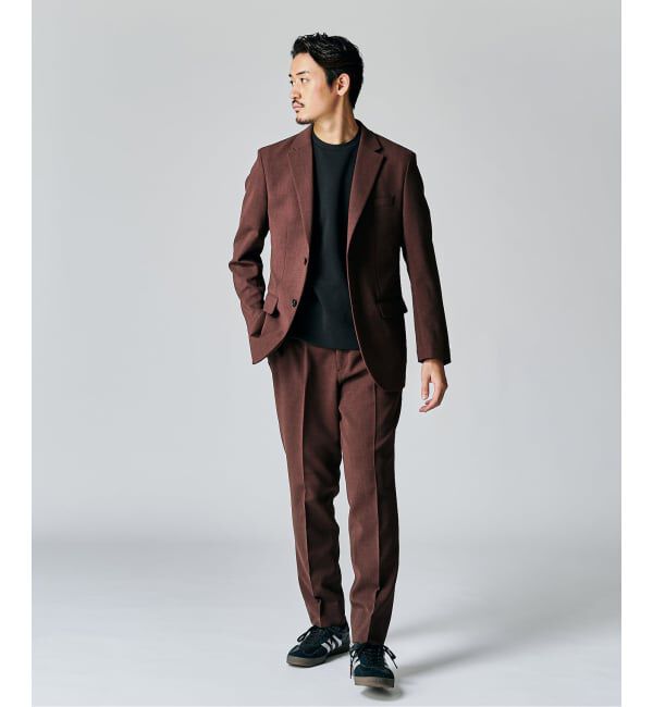 EDIFICE「ドライダブルクロス 2Bジャケット【セットアップ着用可能】」|テーラードジャケット|