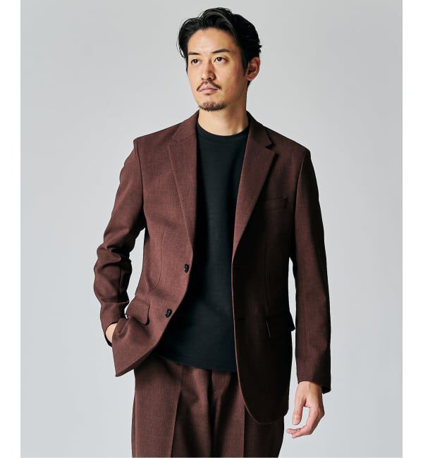 EDIFICE「ドライダブルクロス 2Bジャケット【セットアップ着用可能】」|テーラードジャケット|