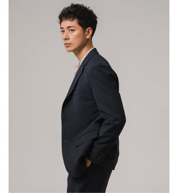 EDIFICE「ドライダブルクロス 2Bジャケット【セットアップ着用可能】」|テーラードジャケット|