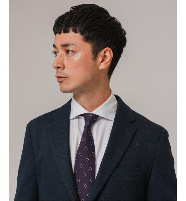 EDIFICE「コットン/ウール ジャージー 2ボタン ジャケット【セットアップ着用可】」|テーラードジャケット|