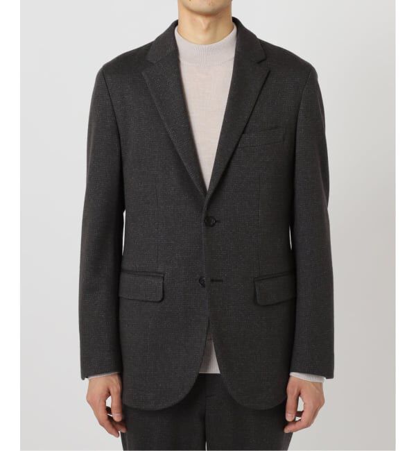 EDIFICE「コットン/ウール ジャージー 2ボタン ジャケット【セットアップ着用可】」|テーラードジャケット|