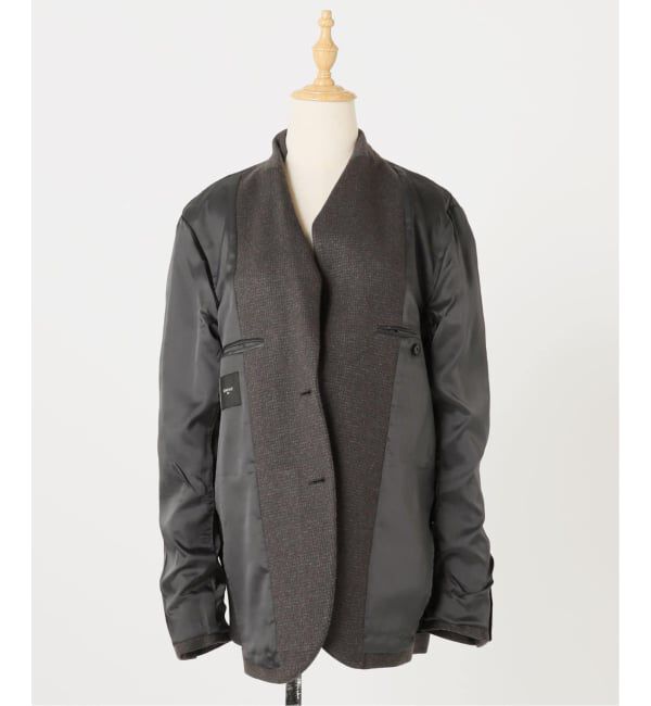 EDIFICE「コットン/ウール ジャージー 2ボタン ジャケット【セットアップ着用可】」|テーラードジャケット|