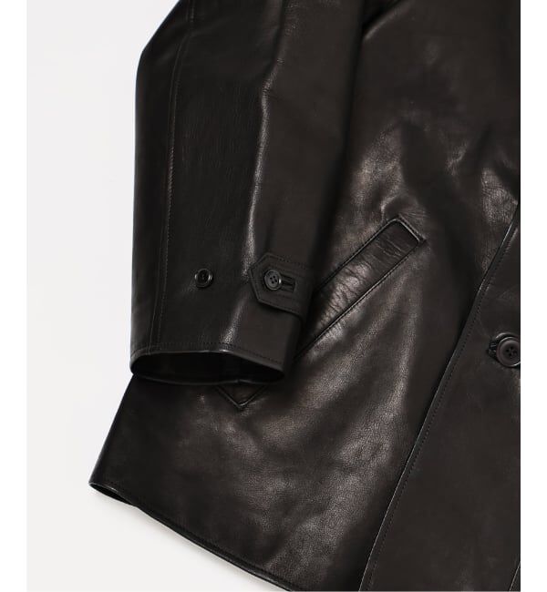 EDIFICE「【L`etiquette &times; EDIFICE】Le Corbusier レザー ジャケット」|ライダースジャケット|