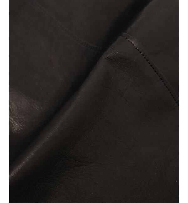 EDIFICE「【L`etiquette &times; EDIFICE】Le Corbusier レザー ジャケット」|ライダースジャケット|