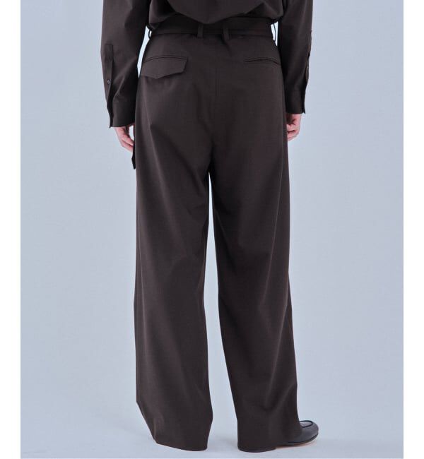 EDIFICE「2WAY トロピカル ベルテッド パンツ」|スラックス|