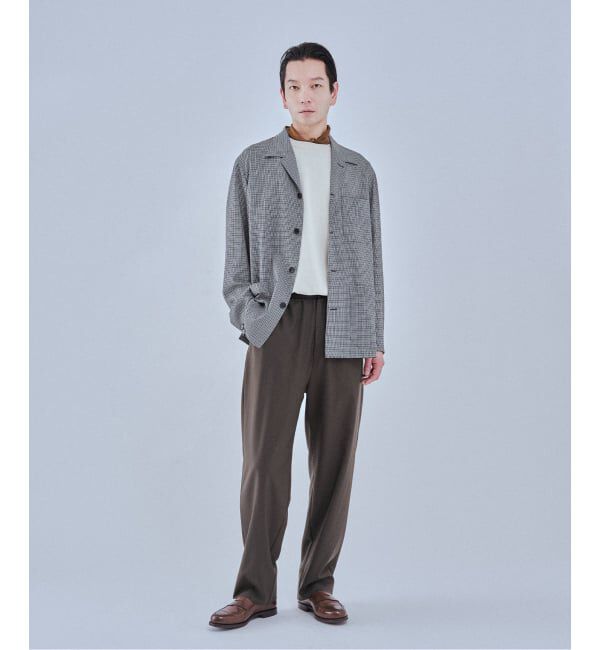 EDIFICE「《予約》ウール リラックスパンツ」|スラックス|