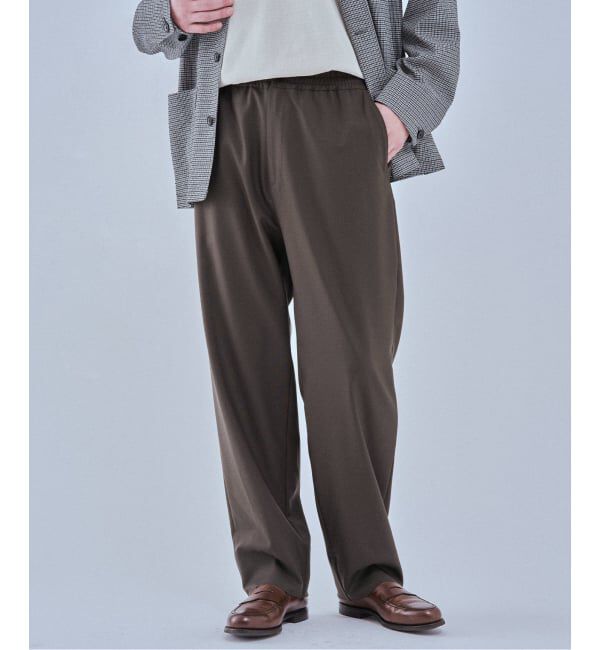 EDIFICE「《予約》ウール リラックスパンツ」|スラックス|