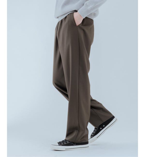 EDIFICE「《予約》ウール リラックスパンツ」|スラックス|