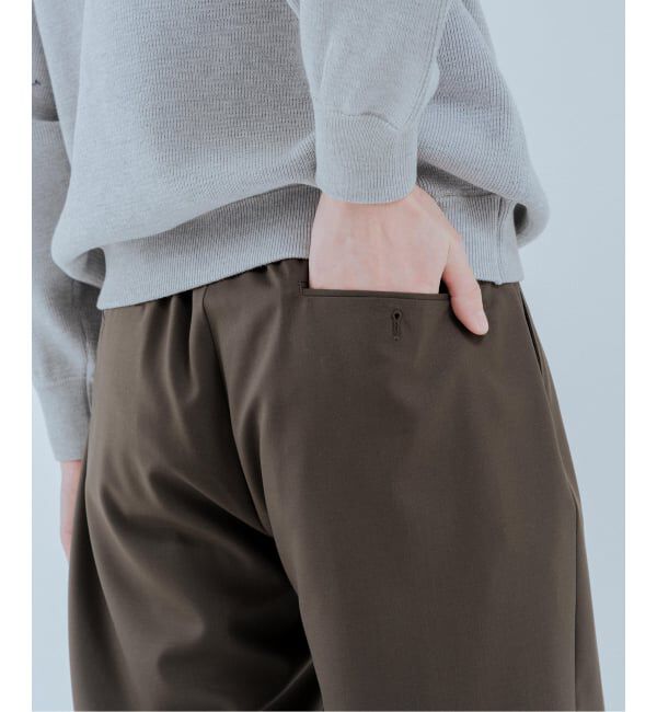 EDIFICE「《予約》ウール リラックスパンツ」|スラックス|