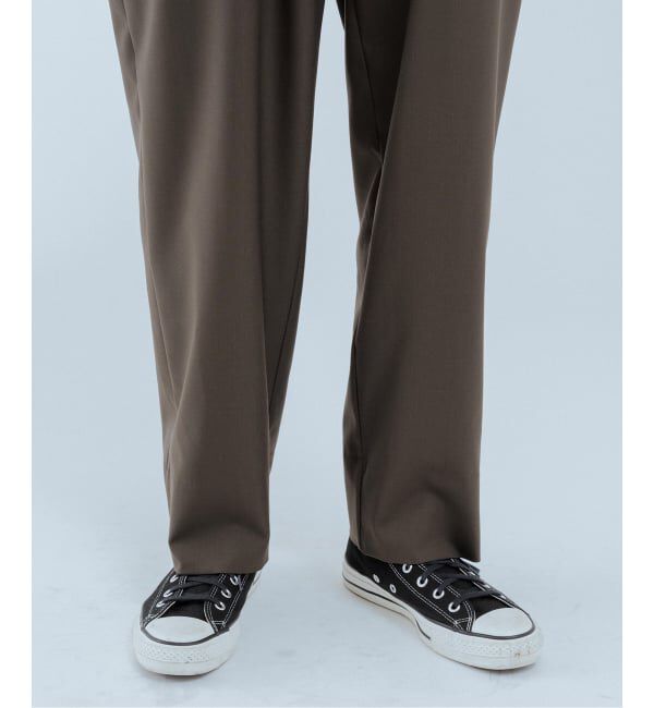 EDIFICE「《予約》ウール リラックスパンツ」|スラックス|