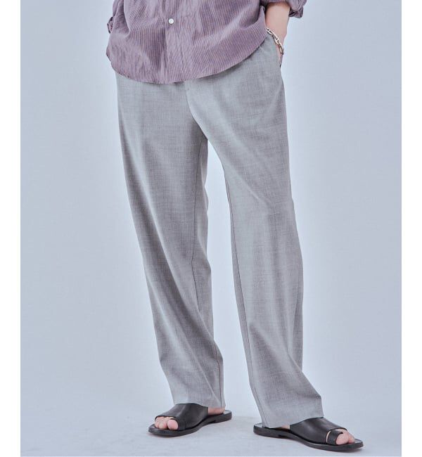 EDIFICE「《予約》ウール リラックスパンツ」|スラックス|