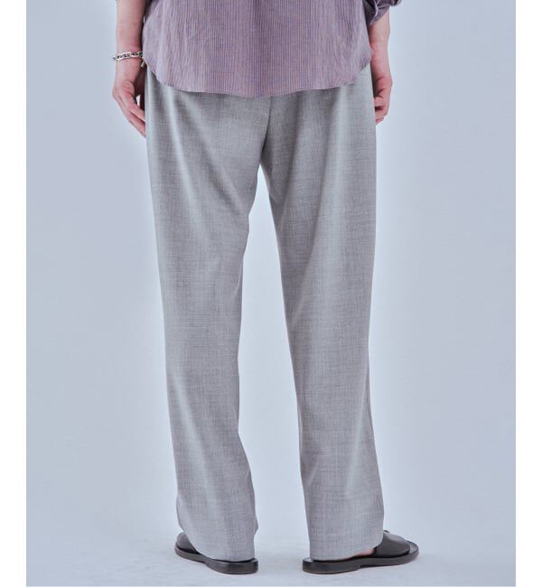 EDIFICE「《予約》ウール リラックスパンツ」|スラックス|