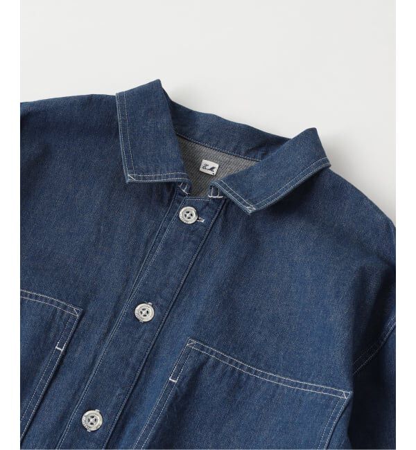 EDIFICE「ETS.MATERIAUX(マテリオ) Denim Us Army シャツ」|シャツ・ブラウス|