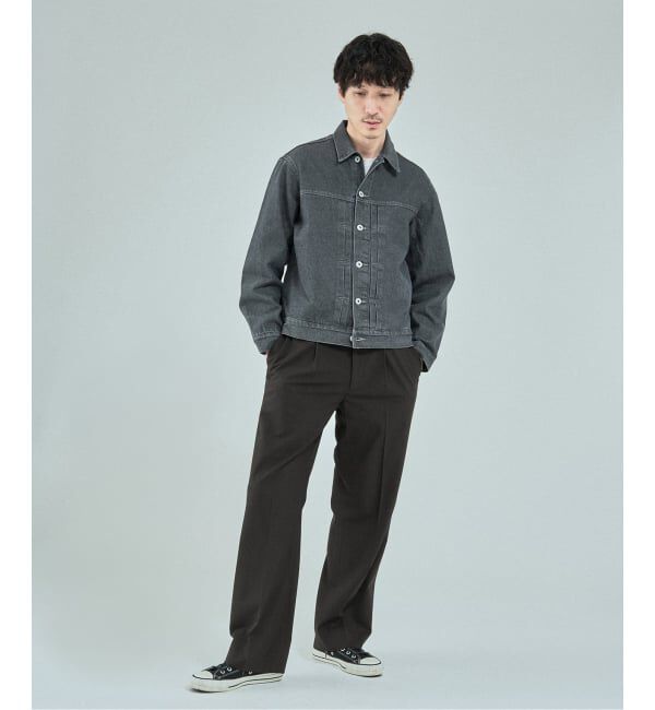 EDIFICE「COLOR DENIM トラッカージャケット」|デニムジャケット|