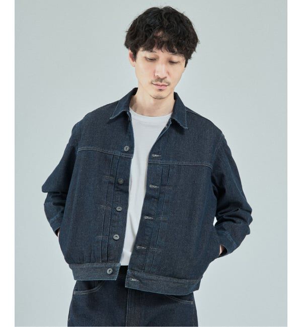 EDIFICE「COLOR DENIM トラッカージャケット」|デニムジャケット|