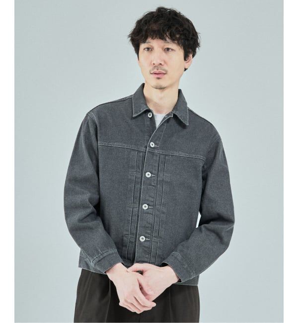 EDIFICE「COLOR DENIM トラッカージャケット」|デニムジャケット|