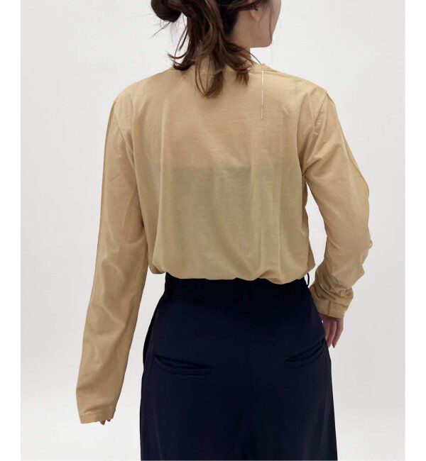 JOURNAL STANDARD「《追加10》クルーネックシアーロングＴシャツ」|Tシャツ・カットソー|