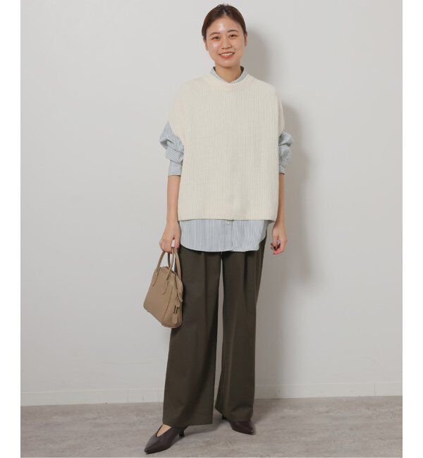 JOURNAL STANDARD relume「ストレッチブラッシュタックパンツ」|スラックス|