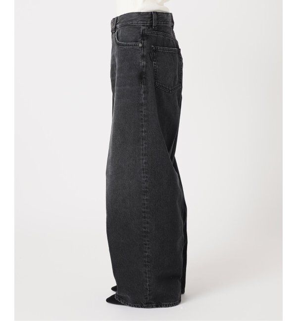 journal standard L'essage「《追加》【HAIKURE/ハイクル】BETHEANY ASIAN FIT MID BLACK：デニム」|デニム|