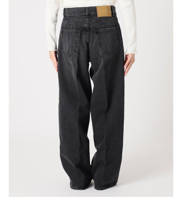 journal standard L'essage「《追加》【HAIKURE/ハイクル】BETHEANY ASIAN FIT MID BLACK：デニム」|デニム|