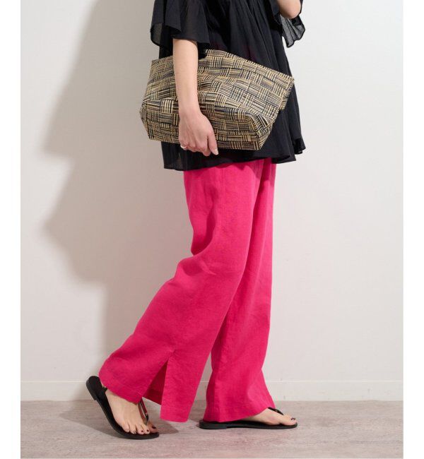 JOURNAL STANDARD relume「《WEB限定追加3》麻スリットイージーパンツ」|その他|