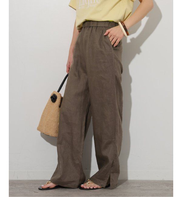 JOURNAL STANDARD relume「《追加2》麻スリットイージーパンツ」|その他|