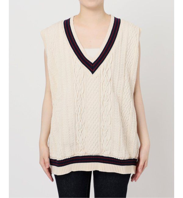 journal standard L'essage「《追加》《別注》【ILL ONE EIGHTY/イル ワンエイティ】TIDEN VEST：ベスト」|ベスト・ジレ|