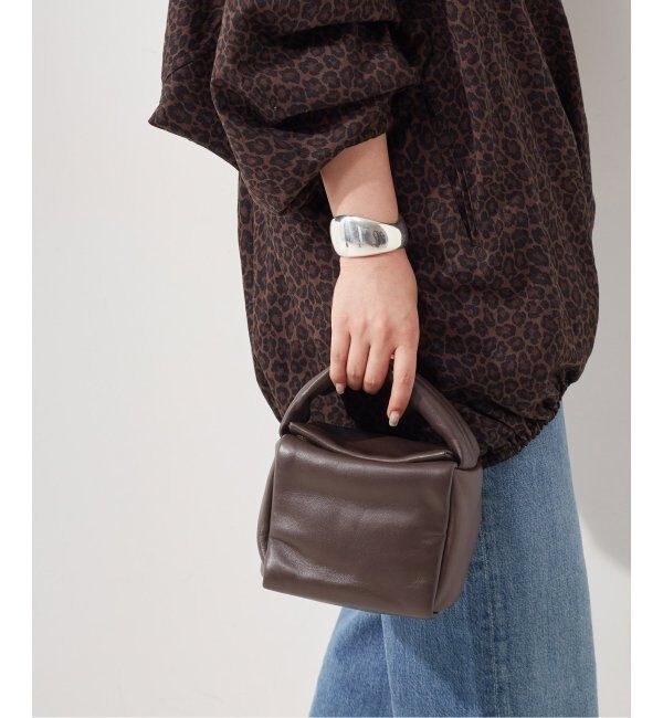 journal standard L'essage「【Bucket Baggage/バケットバゲージ】Puff Cube Small：ハンドバッグ」|ハンドバッグ|