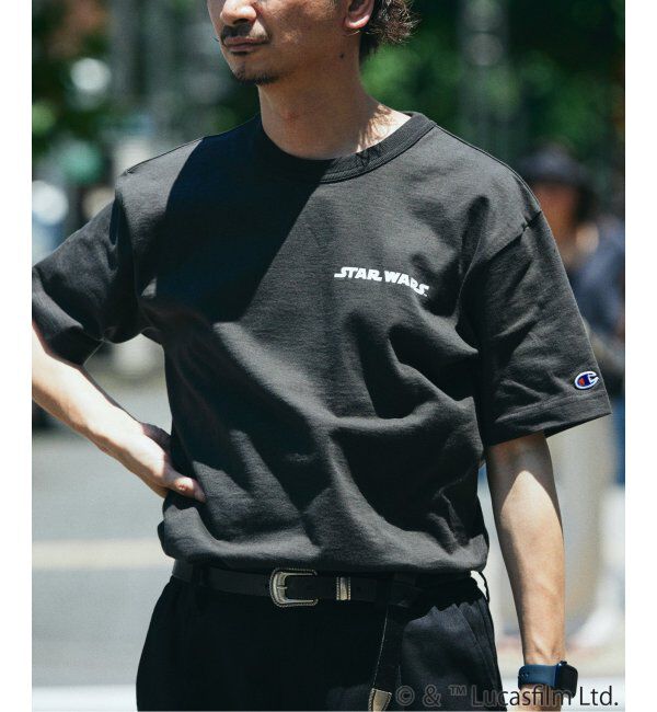 JOURNAL STANDARD relume「【スター・ウォーズ】&times; CHAMPION 別注 T1011 プリントTシャツ」|Tシャツ・カットソー|