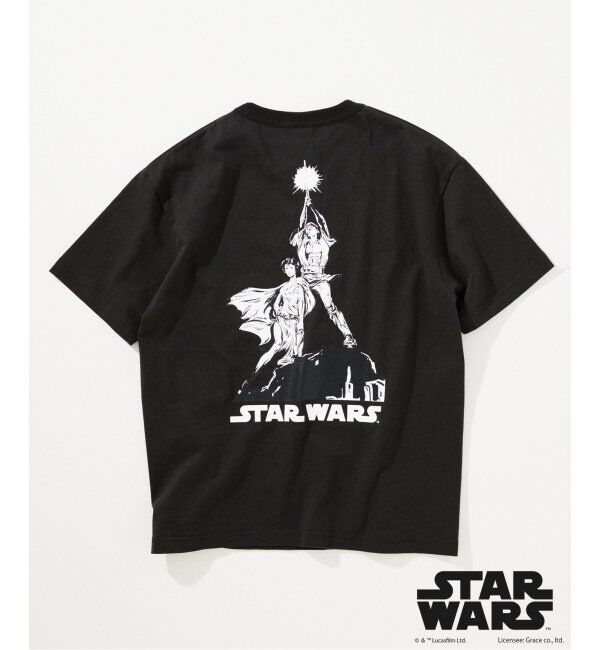 JOURNAL STANDARD relume「【スター・ウォーズ】&times; CHAMPION 別注 T1011 プリントTシャツ」|Tシャツ・カットソー|ブラック B