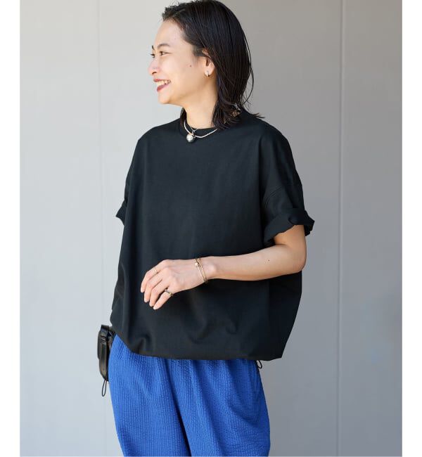 JOURNAL STANDARD「《追加7》シャーリングＴシャツ」|Tシャツ・カットソー|ブラック